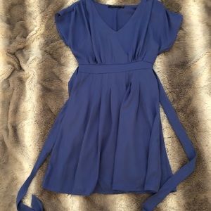 Cute blue tie back dress